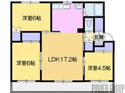 Horse Win8(ホースウィン8)【4階】の間取り