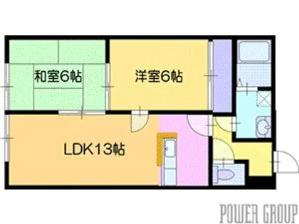 パレスエリーゼ7【2階】の間取り