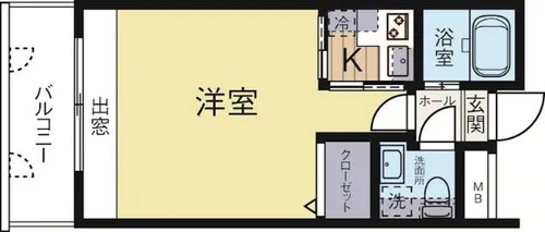 エステートモア平尾パージュ【13階】の間取り