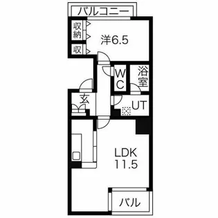 CASA BIANCA【7階】の間取り