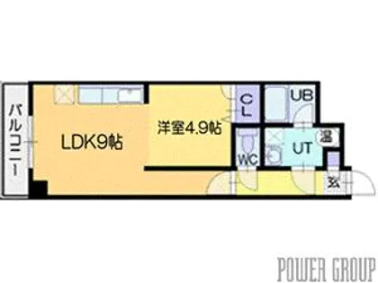 SUNSILK PEARL(サンシルクパール)【4階】の間取り