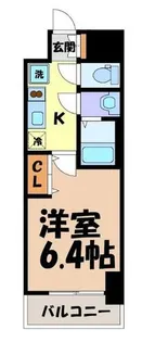 アステリ鶴舞ディオ【3階】の間取り