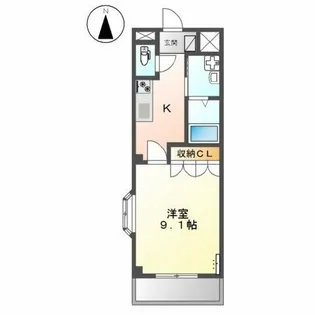 パーチカニラ【2階】の間取り