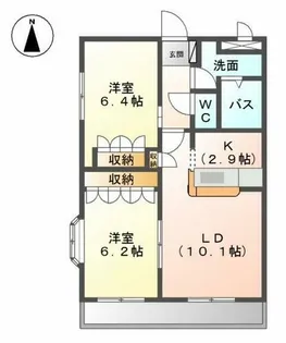 SAKURA.C【1階】の間取り