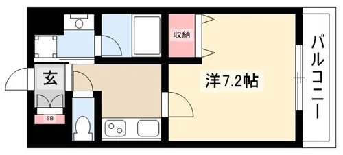 アーデン上社【113号室】の間取り