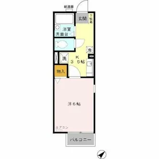 アルカス【2階】の間取り