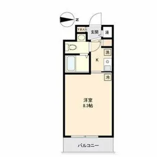 アーバンフラッツ新栄(旧La Douceur新栄)【1108号室】の間取り