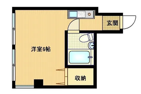 バイエル都島【5階】の間取り