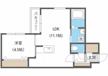 CARRERA行啓通【3階】の間取り