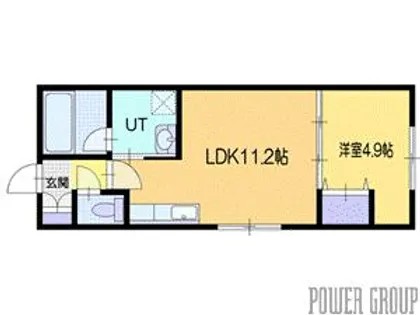 コート青葉三丁目【1階】の間取り