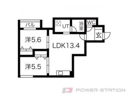 デイトナ【4階】の間取り
