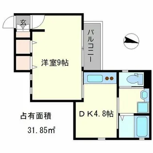 正照庵【2階】の間取り