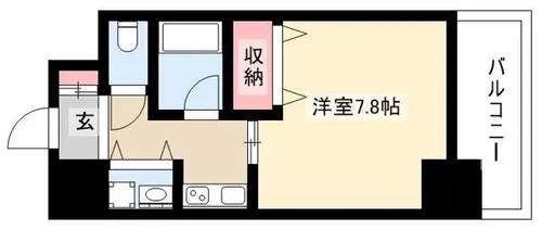 AXIS桜通内山【11階】の間取り