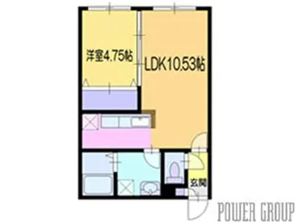 Y’S OTARU(ワイズオタル)【5階】の間取り