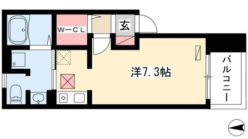 グリーン リバー【2階】の間取り