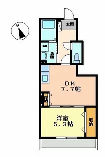 I‘s Casa【1階】の間取り