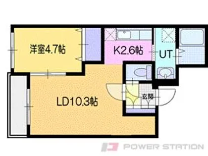 カプチーノ千歳【3階】の間取り