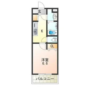 アイボリコート【1階】の間取り