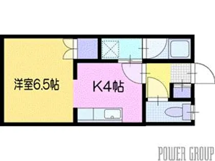マンションはるにれ【2階】の間取り