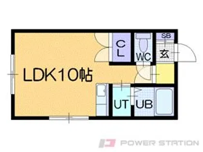 メゾン石岡【2階】の間取り