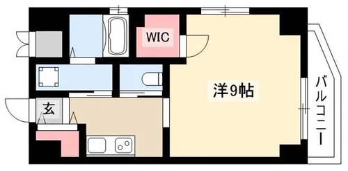 ADUSAY【9階】の間取り