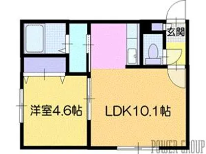 SOL(ソル)【2階】の間取り