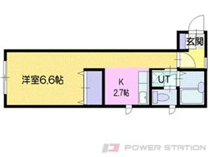 パラソル21【1階】の間取り