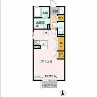 クレール21【2階】の間取り