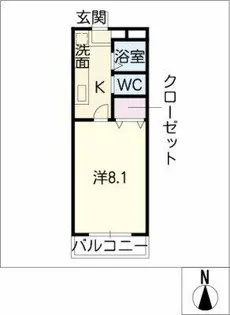 シュティーア【2階】の間取り