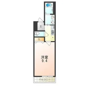 フジパレス堺北向陽町【3階】の間取り