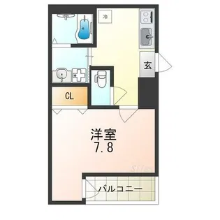 フジパレス堺北向陽町【2階】の間取り