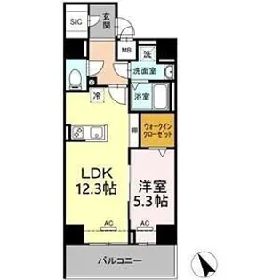 シトラスガーデン【2階】の間取り