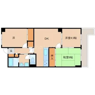 エクシオ【3階】の間取り