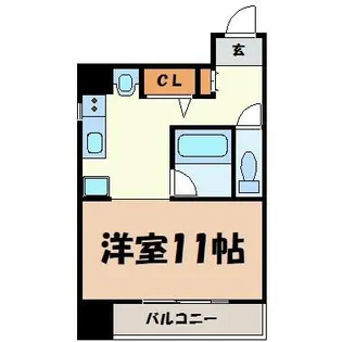 ラクロア【3階】の間取り