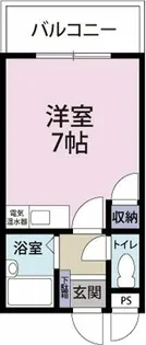 オリエンタル神岳【2階】の間取り