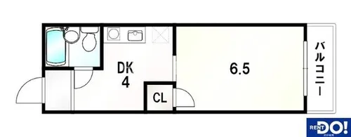 大阪府池田市石橋1丁目【アパート】の間取り