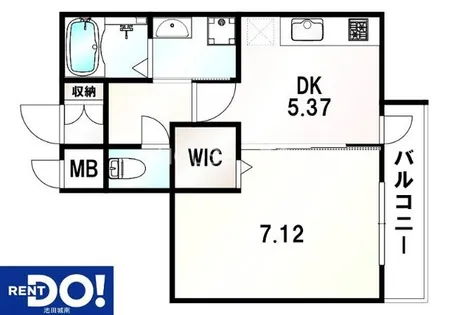 ラ・リュールMJ【2階】の間取り