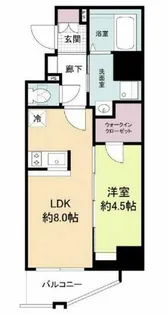 THE HUB MIYAKOJIMA【10階】の間取り