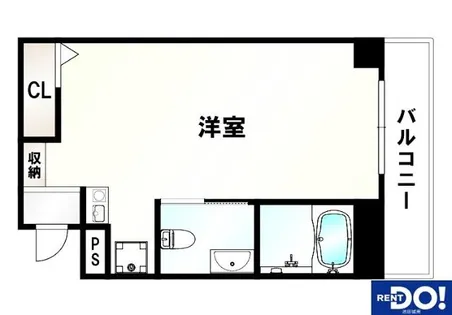 大阪府池田市鉢塚3丁目【マンション】の間取り