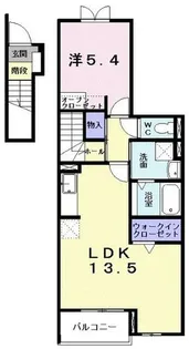 アルドーレ【2階】の間取り