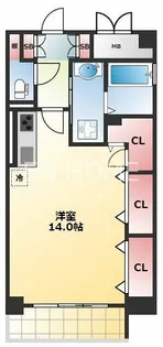 レユニール優【5階】の間取り