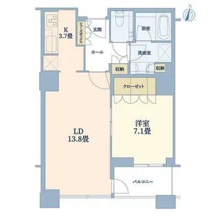 グランフロント大阪オーナーズタワー【20階】の間取り
