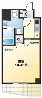 SERENiTE日本橋SUD【1004号室】の間取り