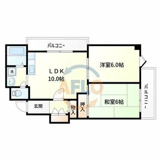 ベルメゾンイトウ【3階】の間取り