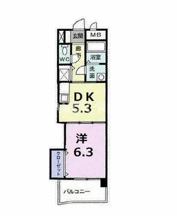 プリマヴェーラ【4階】の間取り