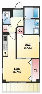 巨匠【3階】の間取り