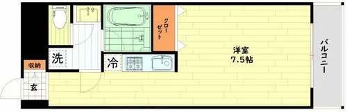 アイディール中之島【2階】の間取り