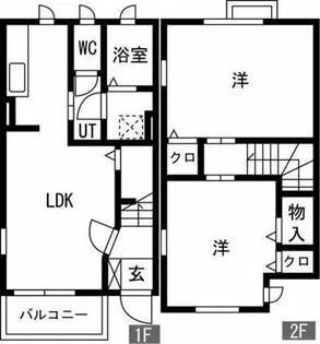 カーサ セレーノ【1階】の間取り
