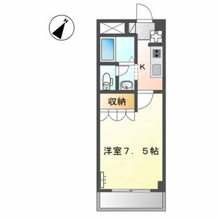 ヴェルデュール【2階】の間取り