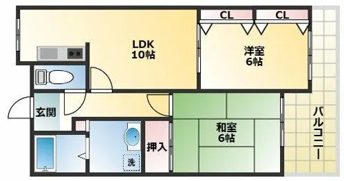 エスペランサ41【8階】の間取り